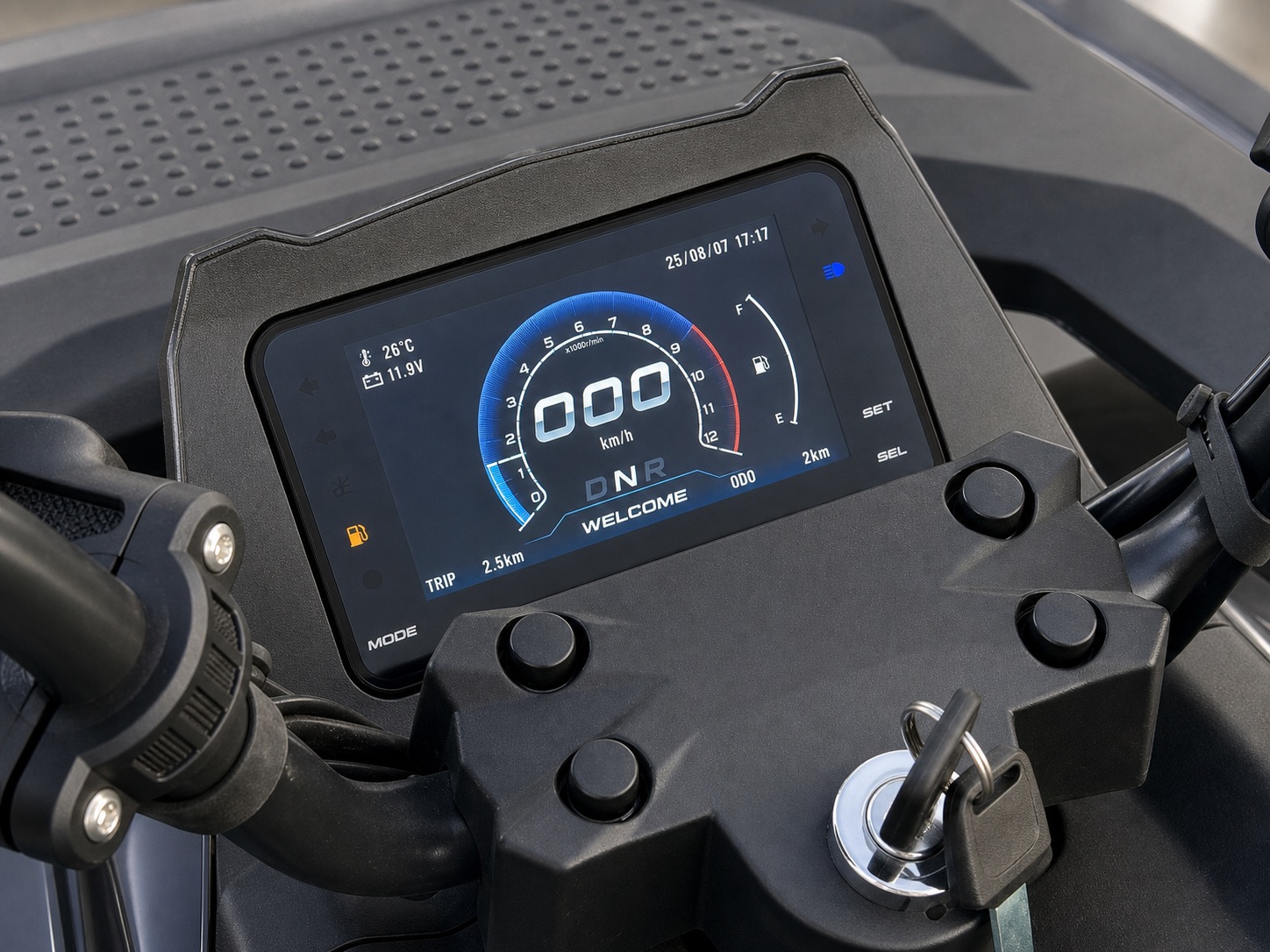 TerraX digital display
