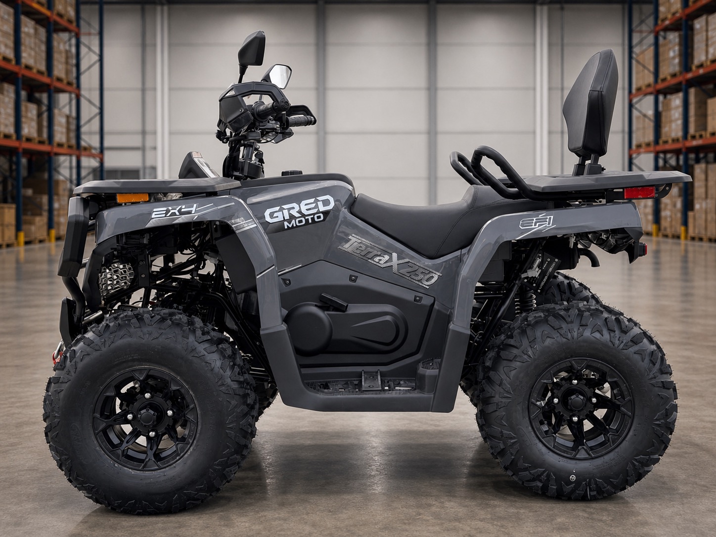 GRED MOTO TerraX 200 side view