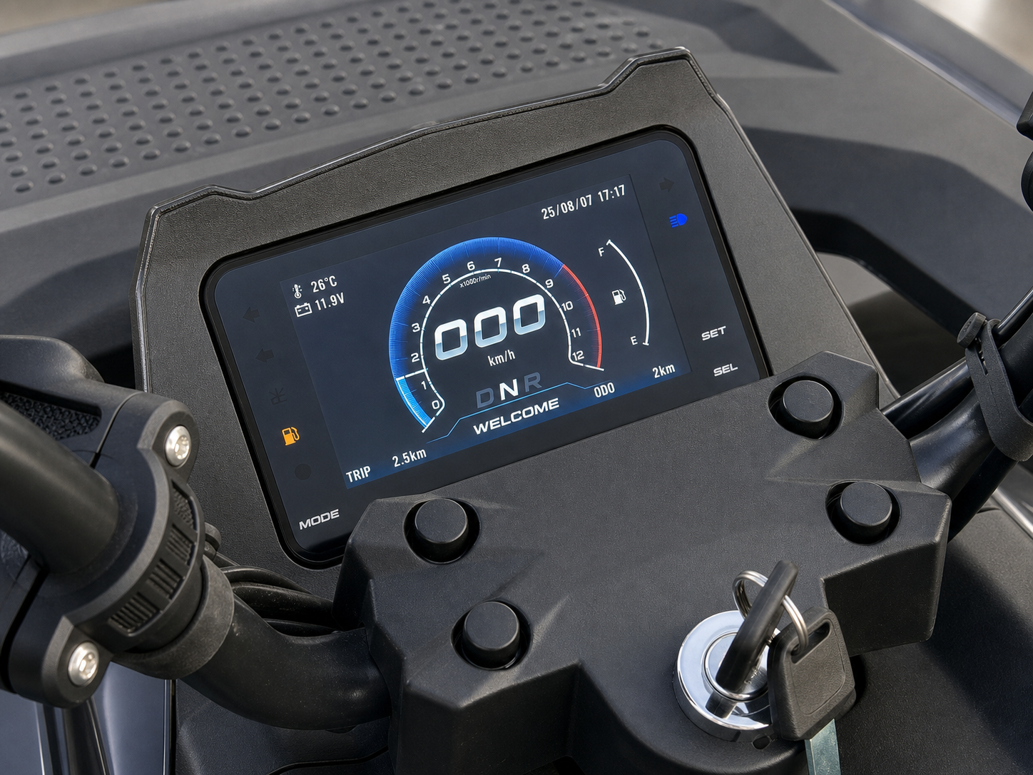 TerraX digital display