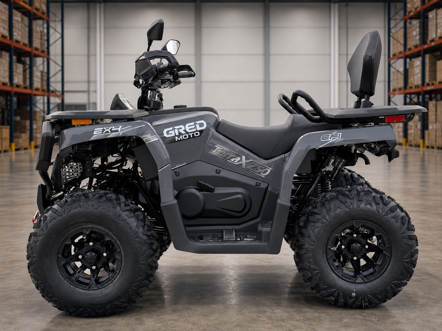 GRED MOTO TerraX 200 side view